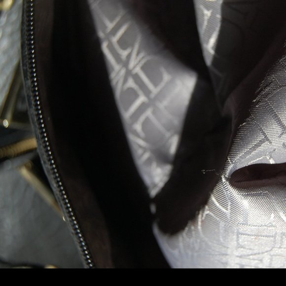 DANIELLE NICOLE  Man made materials Black Hand Bag - No Shoulder Straps - Picture 15 of 16